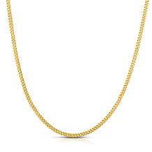 metaltree98 Heavy Cuban Link Chain Necklace Box Clasp Safety Lock 14K Gold  Plated 8 mm / 26