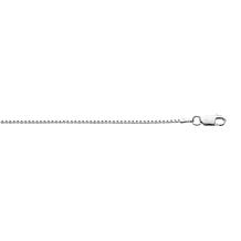 16" Sterling Silver 1.3mm Box Chain Necklace