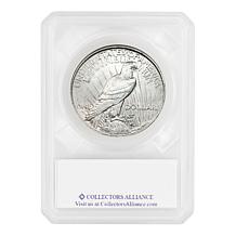 1922 Peace Dollar-Uncirculated in Defender Holder 