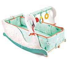 2-in-1 Baby Gym and Rocking Swan Chair