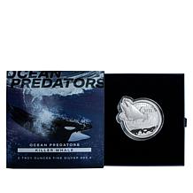 2022 Solomon Islands Limited Edition Killer Whale 2 oz. Silver $5 Coin