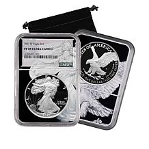 2023-W PF69 Ultra Cameo NGC Dual-Core Silver Eagle Dollar Coin