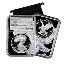 2023-W PF70 Ultra Cameo NGC Dual-Core Silver Eagle Dollar Coin