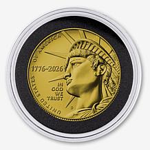 2026 Faces of Liberty 4 Coin Set Gold Layered