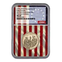 2026 P&D Polly Cooper Dollar-Flag Core NGC MS69-Advanced 