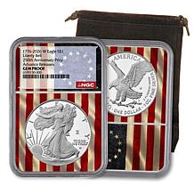 2026 MS70 ANACS Silver Eagle with Daniel Carr Flag Privy