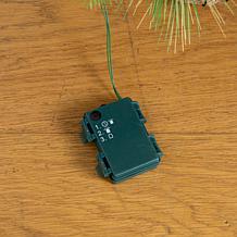 3-ft Pre-Lit Christmas Tree in Jute Planter by Nearly Natural