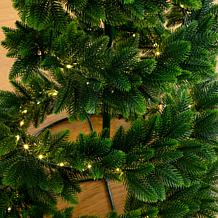 34-in UV Spiral Pop Up Christmas Tree by Nearly Natural
