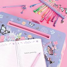 3C4G: Butterfly Lap Desk, Purple Pastels/Butterflies
