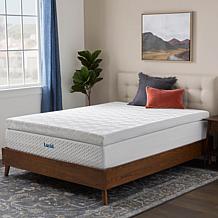 4” Bamboo Charcoal and Gel Memory Foam Mattress Topper, King