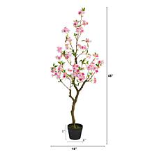4 Ft. Cherry Blossom Artificial Plant