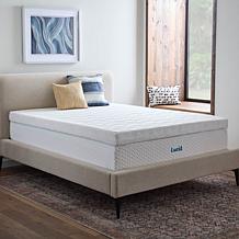 4” Lavender and Gel Memory Foam Mattress Topper, Twin XL