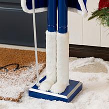 42"H Wooden Christmas Blue Dressed King Nutcracker