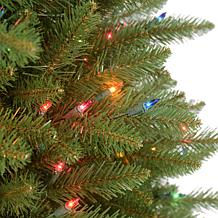 4.5' Franklin Fir Artificial Christmas Tree w/250 Multi-Colored Lights