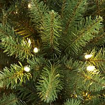4.5' Franklin Fir Pencil Artificial Christmas Tree - 150 Clear Lights