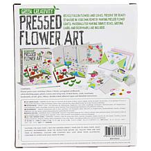 4M Pressed Flower Art Kit with Flower Press and Craft Supplies