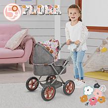 509 Crew Amanda Doll Pram with Melange Flora Pattern