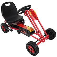 509 Crew Rocket Pedal Ride-On Go Kart, Red