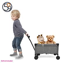 509 Little Crew Doll Wagon in Melange Grey