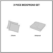 510 Design Oakley 3-Piece Reversible Bedspread Set - Full/Queen