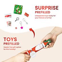 8-pack Christmas Santa and Snowman Party Cracker with Gift Contents