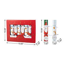 8-pack Christmas Santa and Snowman Party Cracker with Gift Contents