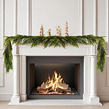 9' Christmas Greenery PE Dripping Garland
