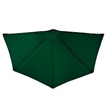 9' Half-Round Patio Umbrella with Easy Crank - Hunter Green