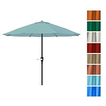 9' Patio Umbrella with Easy Crank - Dusty Green