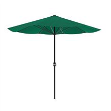 9' Patio Umbrella with Easy Crank - Hunter Green
