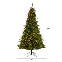 9’ Vermont Spruce  Christmas Tree with 850 Lights
