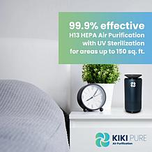 A2 UV and 3 Stage H13 HEPA Air Purifier