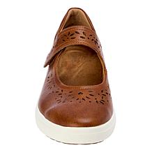 Aetrex® Emerson Adjustable Leather Arch Support Mary Jane Sneaker