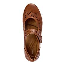 Aetrex® Emerson Adjustable Leather Arch Support Mary Jane Sneaker