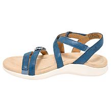 Aetrex® Hadley Leather Casual Sandal