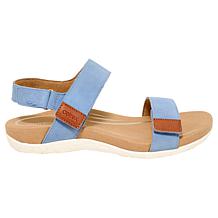 Aetrex Leslie Adjustable Suede Sandals