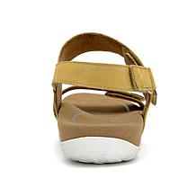 Aetrex Leslie Adjustable Suede Sandals