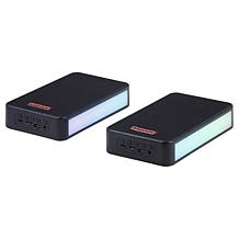 Aiwa Aura Light-Up Wall Speaker 2-pack