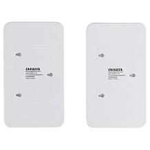 Aiwa Aura Light-Up Wall Speaker 2-pack
