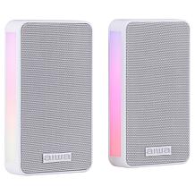 Aiwa Aura Light-Up Wall Speaker 2-pack