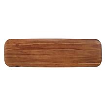 Alaterre Furniture Calais 48" Entryway Bench with Woven Storage Shelf