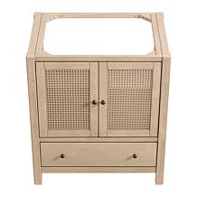 Alaterre Furniture Lucca 30" Freestanding Bathroom Vanity Cabinet