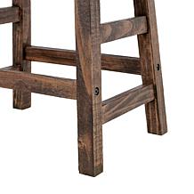 Alaterre Furniture Pomona 20" Saddle Seat Stool 