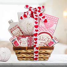 Alder Creek Gift Baskets White Tea & Ginger Holiday Spa Basket