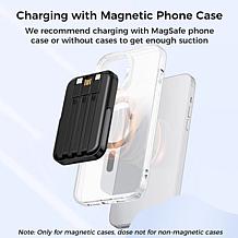 Alpha Digital 10000mAh Magnetic Wireless Charge Power Bank