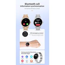 AltaFit Bluetooth Smartwatch with Extra Milanese Band & Tools