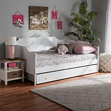 Alya Full Size Daybed with Roll-Out Trundle Bed