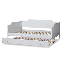 Alya Full Size Daybed with Roll-Out Trundle Bed