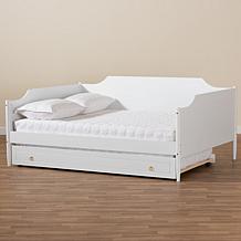 Alya Full Size Daybed with Roll-Out Trundle Bed