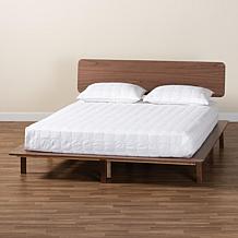 Alyssa Japandi Inspired Wood Platform Bed